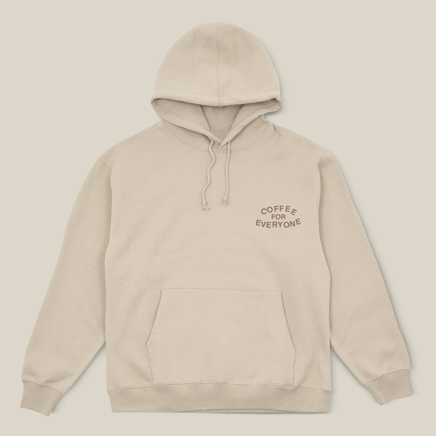 "Coffee For Everyone" Sand Hoody