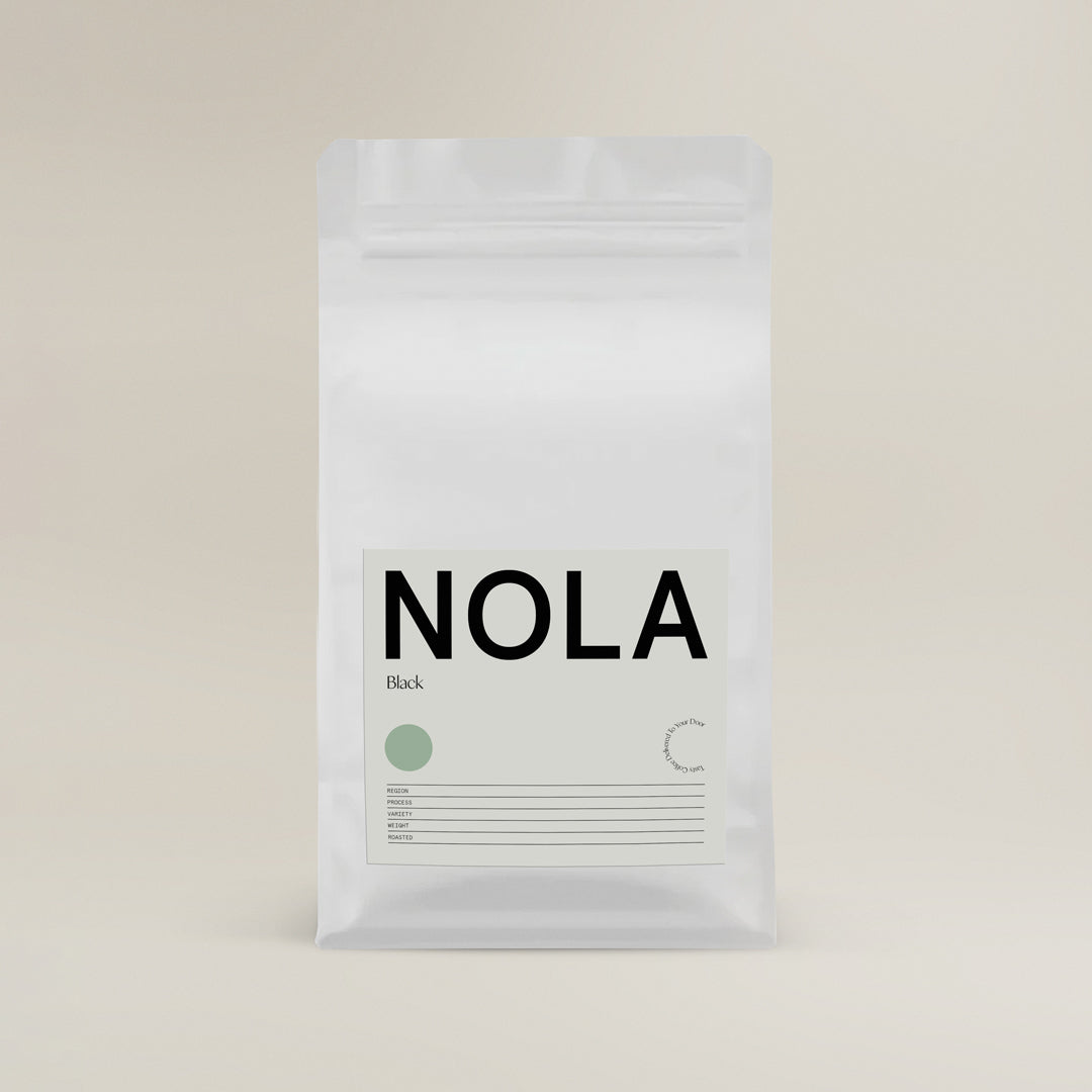 Our Nola coffee beans that we use to make all our black coffees in our Peckham store