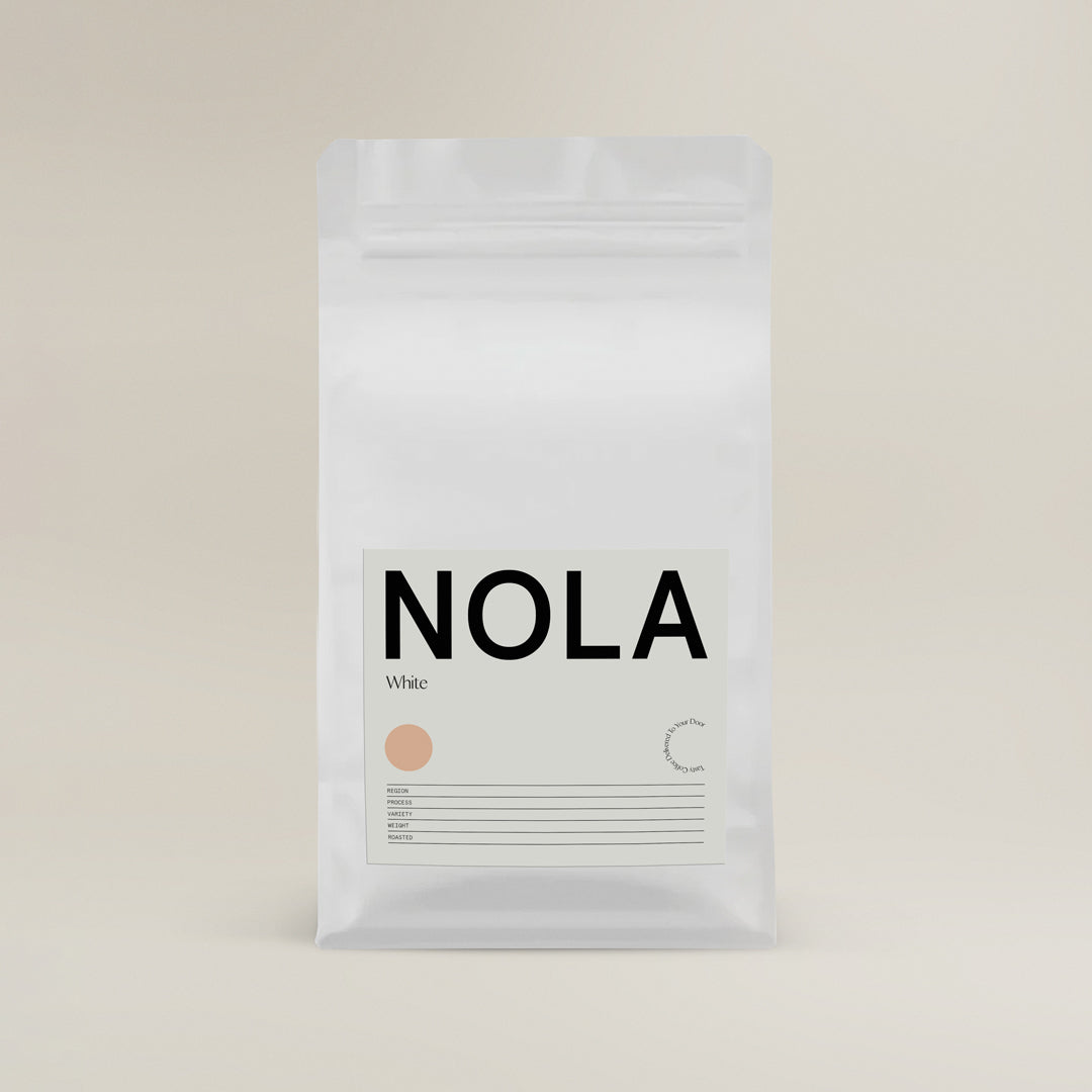 Our Nola coffee beans that we use to make all our milk based coffees in our Peckham store